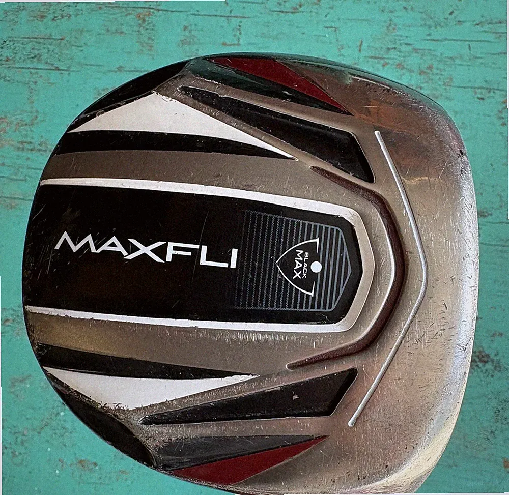 Maxfli 10.5 Black Max Driver- Titanium - R flex, mid kick, RH