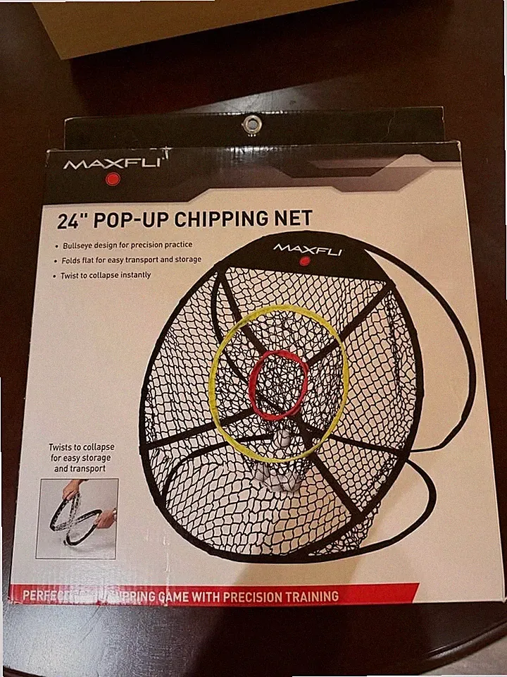 Maxfli 24 Inch Pop Up Golf Chipping Net Practice Training Aid - Brand New in Box