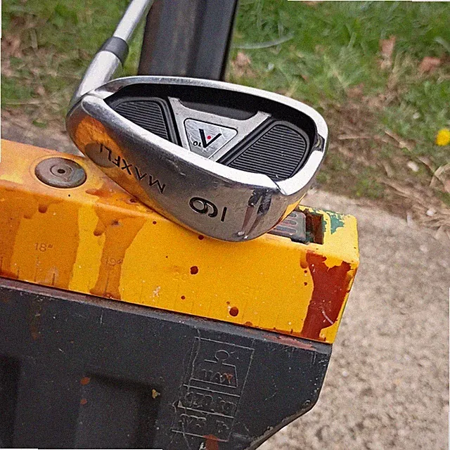 MAXFLI A10 10-Iron Iron Golf Club Steel Shaft Silver Black Single Club