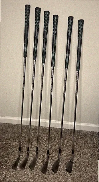 MAXFLI Australian Blade Iron Set 6 Clubs Steel Stiff Shafts 4-9 Iron Standard RH