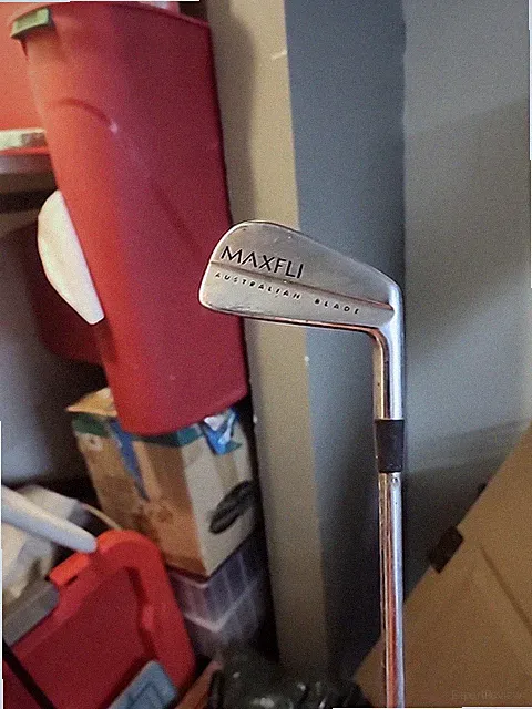 MaxFli Australian Blade MCT-97 Single Iron # 8 Stiff Flex Steel Shaft, Right