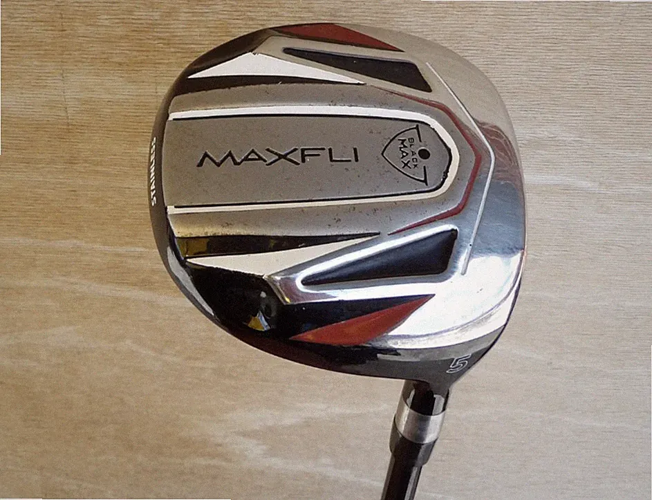 MAXFLI BLACK MAX FAIRWAY 5 WOOD 18 LOFT REGULAR FLEX RIGHT HANDED GOLF CLUB