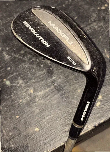 Maxfli Black Max Lob Wedge 60/10 RH Forged Steel Regular Flex 36.5” Golf Club