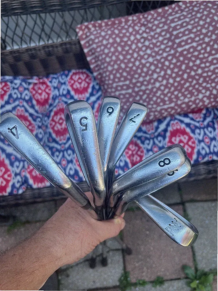 maxfli black revolution irons 4-pw dyn gold S