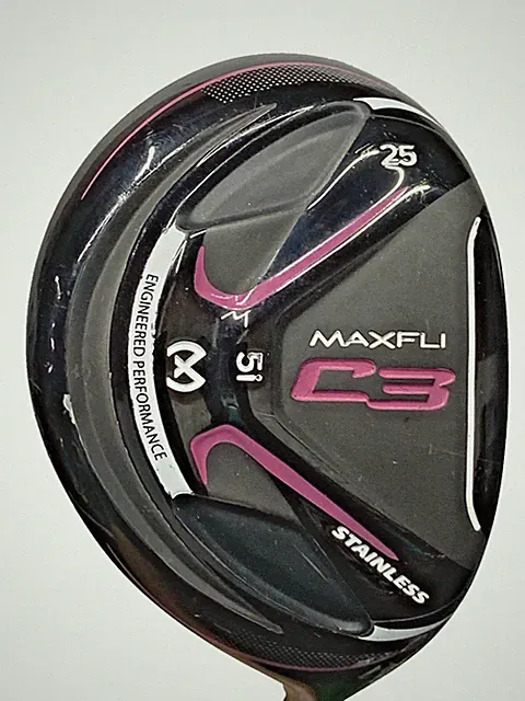 Maxfli C3 5i Hybrid 25* RH 65g UST Proforce V2 Ladies Graphite 38.5 Nice Grip HC