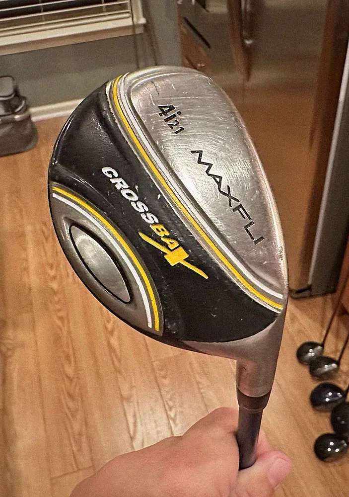 MAXFLI CROSSBAX (21*) 4i HYBRID GOLF CLUB w/ ALDILA VS PROTO HY REGULAR GRAPHITE
