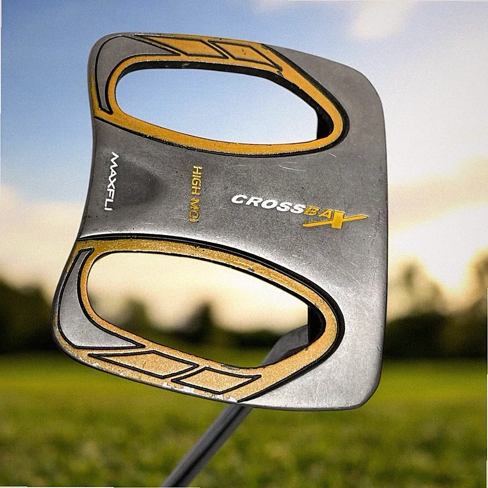 Maxfli Crossbax 5.0 High MOI Mallet Steel Golf Club Putter Right Hand Need Grip