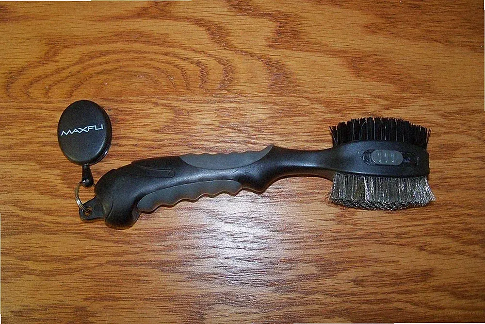 Maxfli double sided club brush & groove cleaner black: UGM1 USED