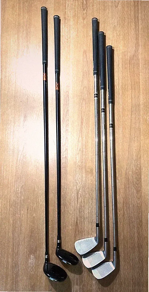 Maxfli Fire 3 & 4 Woods, 6 7 & 9 Irons Lot