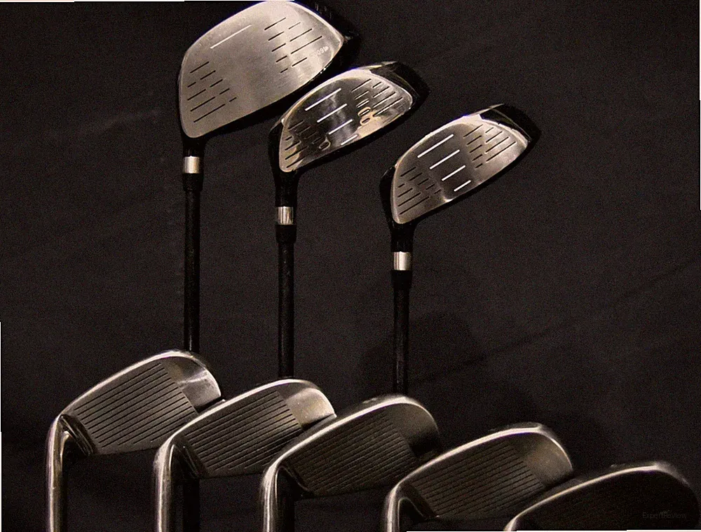 MAXFLI FIRE GOLF SET: DRIVER (45"), 3,5W, 6-9,WP (37.5"- 6I), REG FLEX, RH