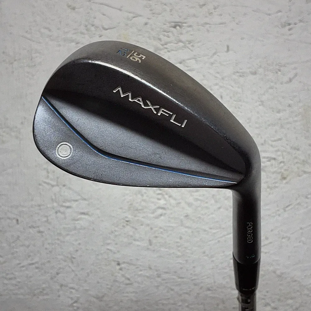 MAXFLI Forged 1.0 Sand Wedge 56* LOFT 12* Bounce SW Steele Shaft Right Hand 34"