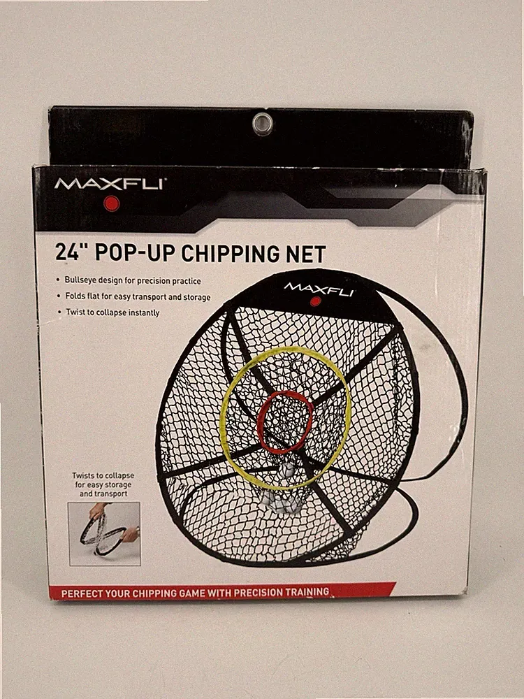 MAXFLI Golf 24" Pop-Up Chipping Net NEW
