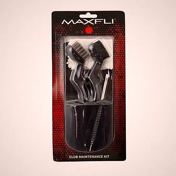 maxfli golf club brush