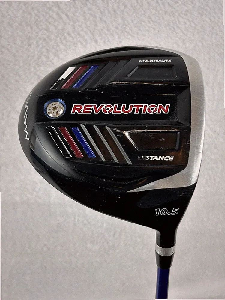 MAXFLI Golf Driver REVOLUTION 10.5 Graphite Design Shaft w/Golf Cover * READ