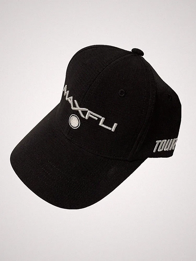 Maxfli 3D Logo Golf Hat Black