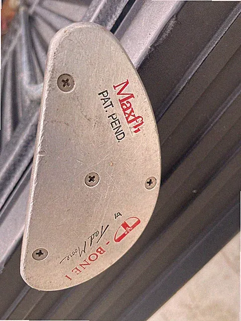 Maxfli Golf T-BONE I by TAD MOORE PUTTER Right Handed Steel 34 1/2 Inch