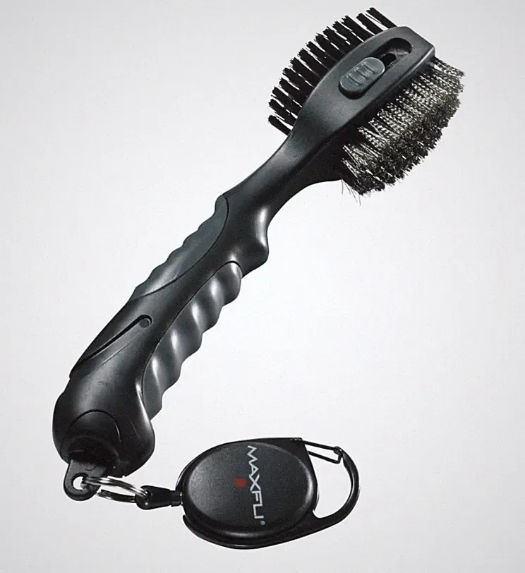 maxfli golf club groove brush