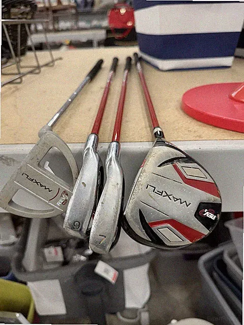 MAXFLI REV 2 Youth Golf HYBRID,7,9,PUTTER AND DRIVER
