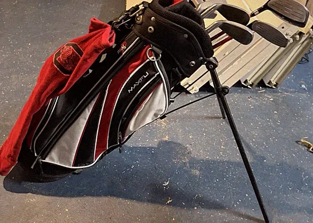 MAXFLI REV2 Square Golf Club Set Driver Putter Iron Wedge Stand Bag KID LEFT SET
