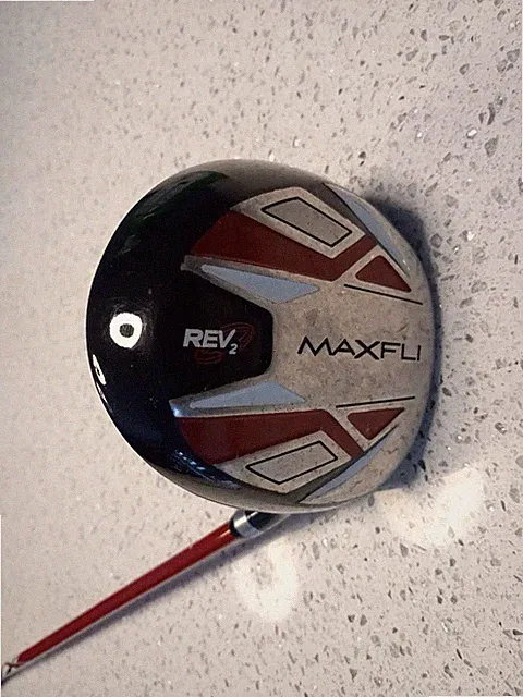 MAXFLI REV2 YOUTH DRIVER LIGHTWEIGHT LENGTH 33 INCHES / GRAPHITE / RIGHT HAND