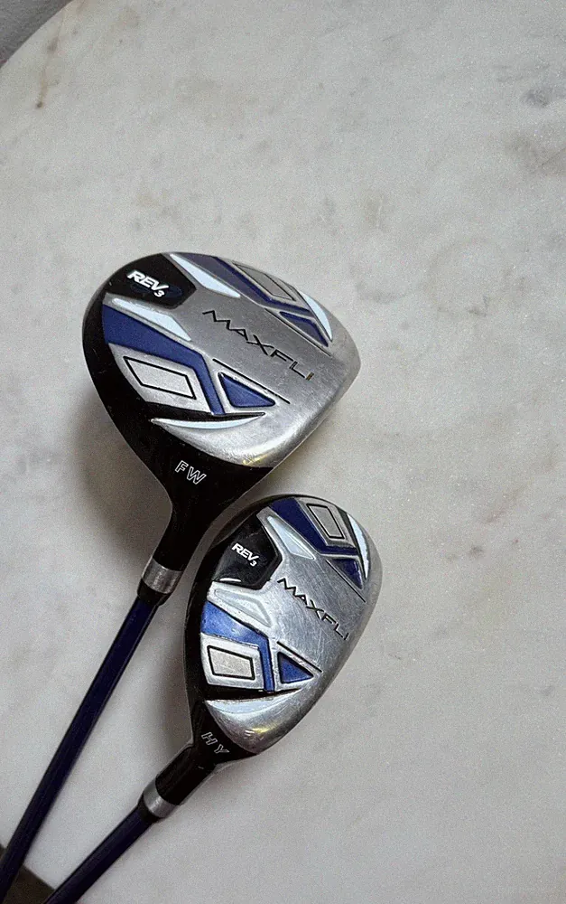 Maxfli REV3 Junior Golf Clubs (Fairway Wood + Hybrid)