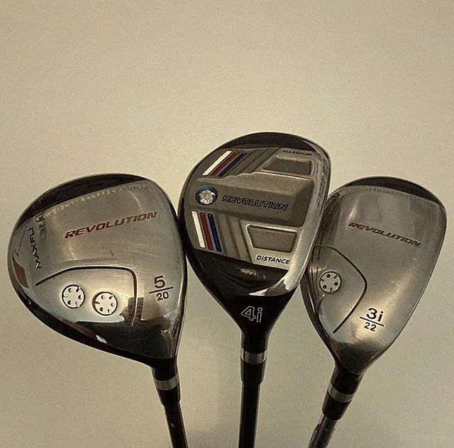 Maxfli Revolution 3i 4i 5 Hybrids Mid Flex Graphite & Steel Shafts Right Hand
