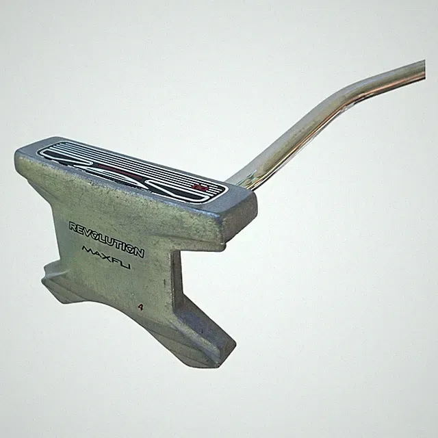 Maxfli Revolution 4 Putter RH Mallet Steel Shaft Crown Jumbo Grip 32"