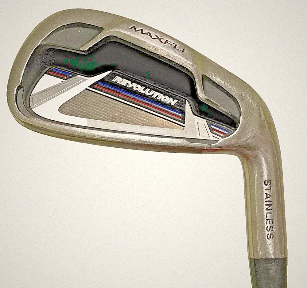 Maxfli Revolution 5 Iron Right-Handed Men's Stiff Steel 37.5" New Midsize Grip
