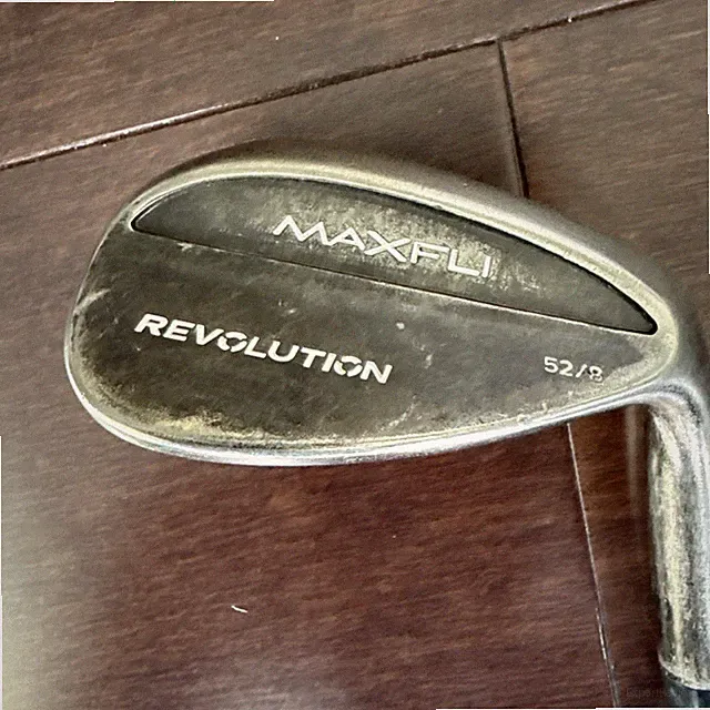 Maxfli Revolution Gap Wedge GW 52* 8 Bounce Wedge Steel Mens RH