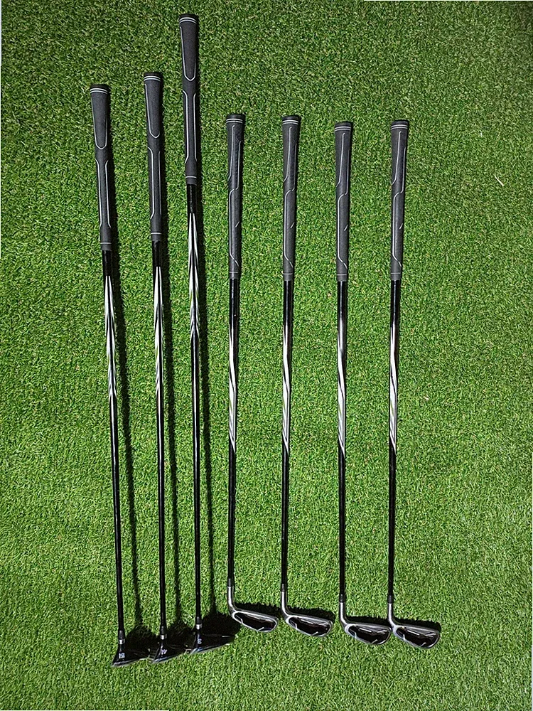 Maxfli Revolution Golf Club Set, 7, 8, 9, P, 3 Wood, 4i, 5i RH AFlex - 7 total