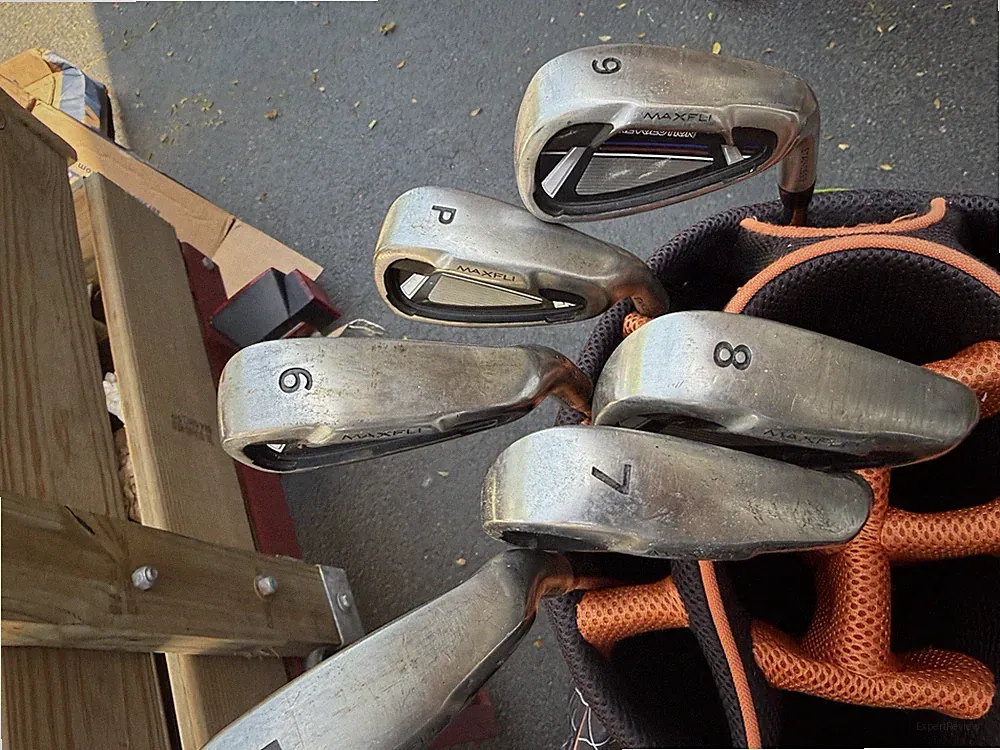 Maxfli Revolution Iron Set 5-9 P Regular Flex Steel Shafts Right Handed 6 Clubs