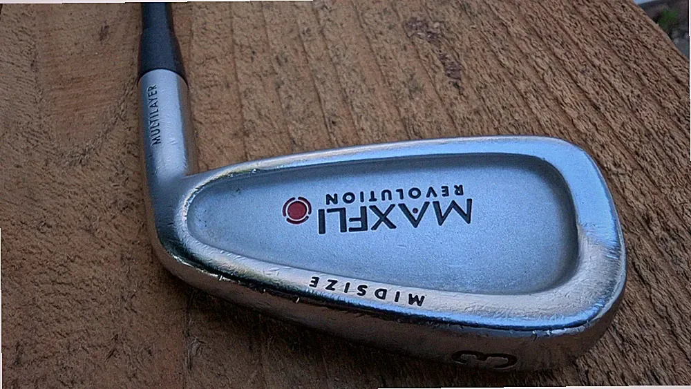 Maxfli Revolution Red Dot Single 3 Iron Golf Club Right Hand Graphite Shaft Sti