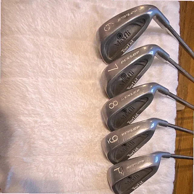 Maxfli Tour Ltd. Vintage Steel Shaft Iron Set Golf Clubs Irons Set