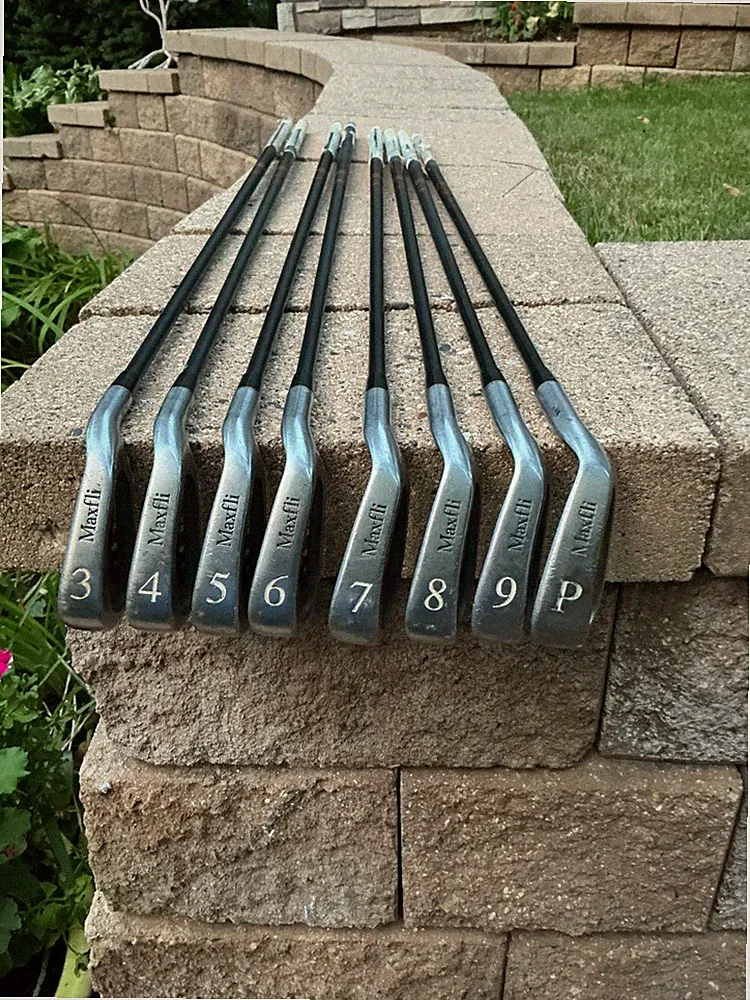 Maxfli VHL Iron Set, 3-PW, Graphite, R Flex