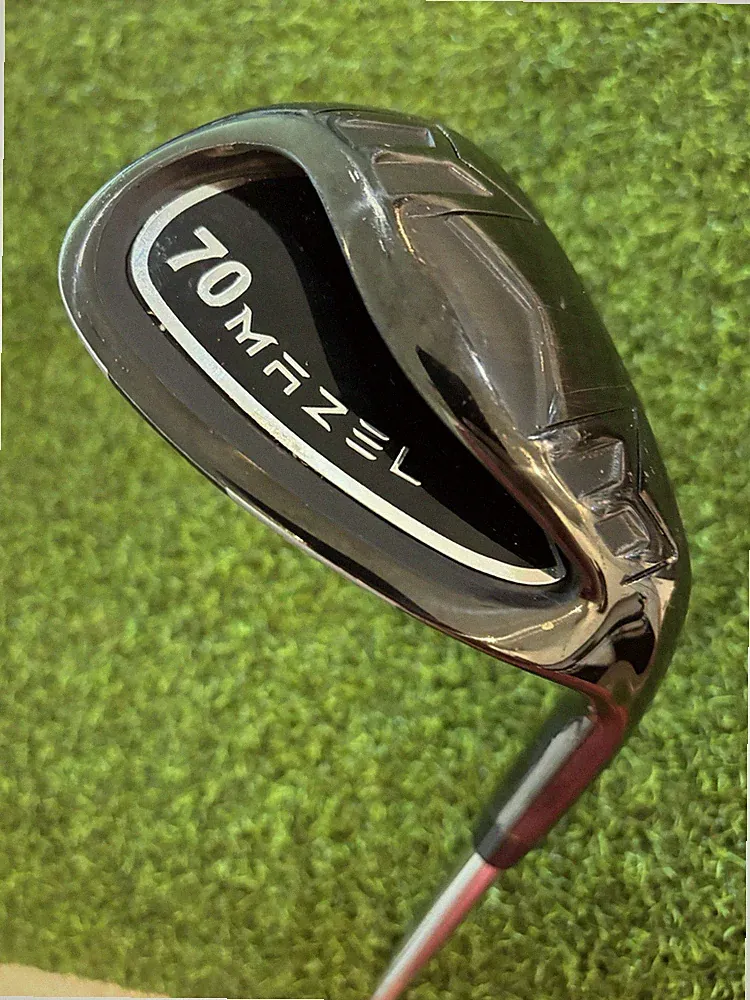 Mazel 70* Flop Wedge-Black Metallic Finish/Steel/Right Hand/35”