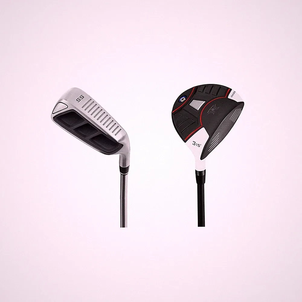 MAZEL Golf Chipper & Golf 3 Woods,Bundle of 2