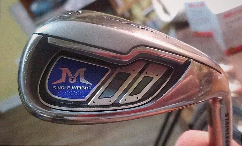 Mazel Golf Club Single Weight Iron SR Graphit Shaft 6,7,8,9,P,A,S Oversize Grip