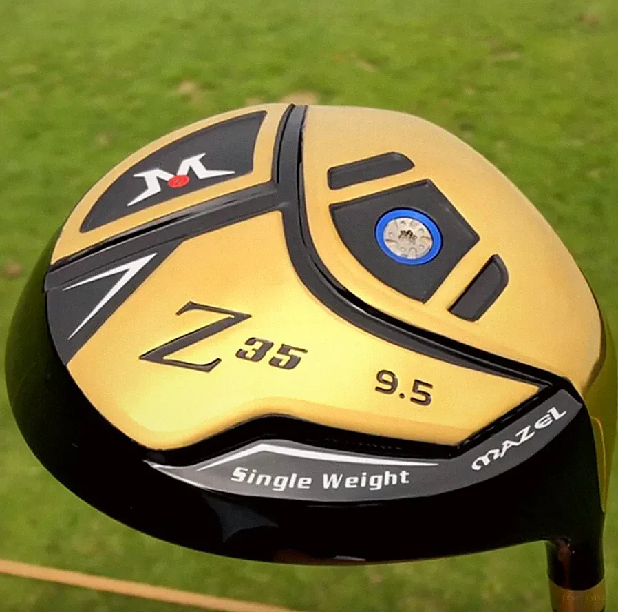 MAZEL Golf Clubs Titanium Golf Driver 460CC 9.5 Loft Graphite Shaft SR Flex Club