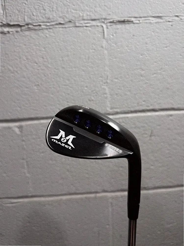 MAZEL Golf Forged Wedge Club 48 Degree Wedge RH BLACK
