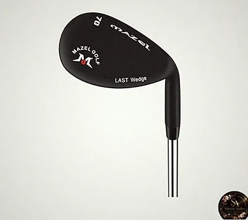MAZEL Golf Sand Wedge for Men Right-Handed Loft Angle: 68° 70° 72° Flex: S Wide