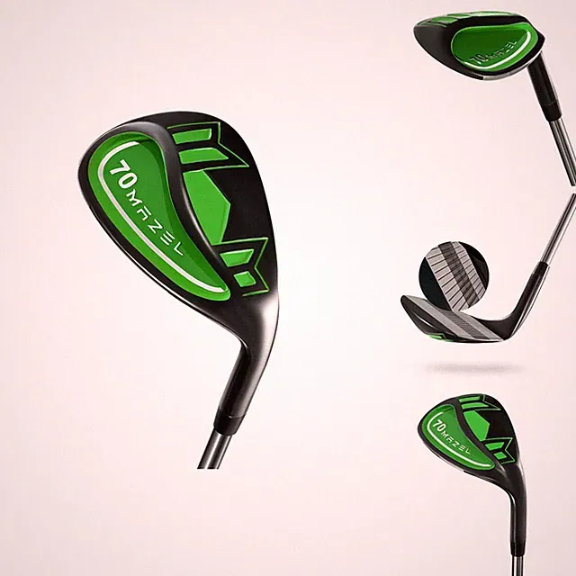 MAZEL Golf Wedge 70 Degree Green Forged Lob Wedge