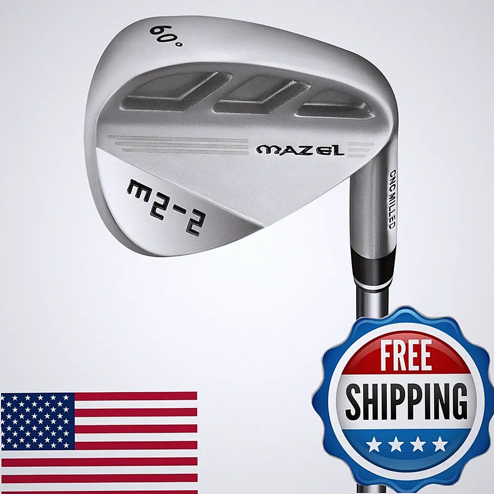 MAZEL M2-1/2 Series Golf Wedge Right Handed Silver 60 Degree M2-2
