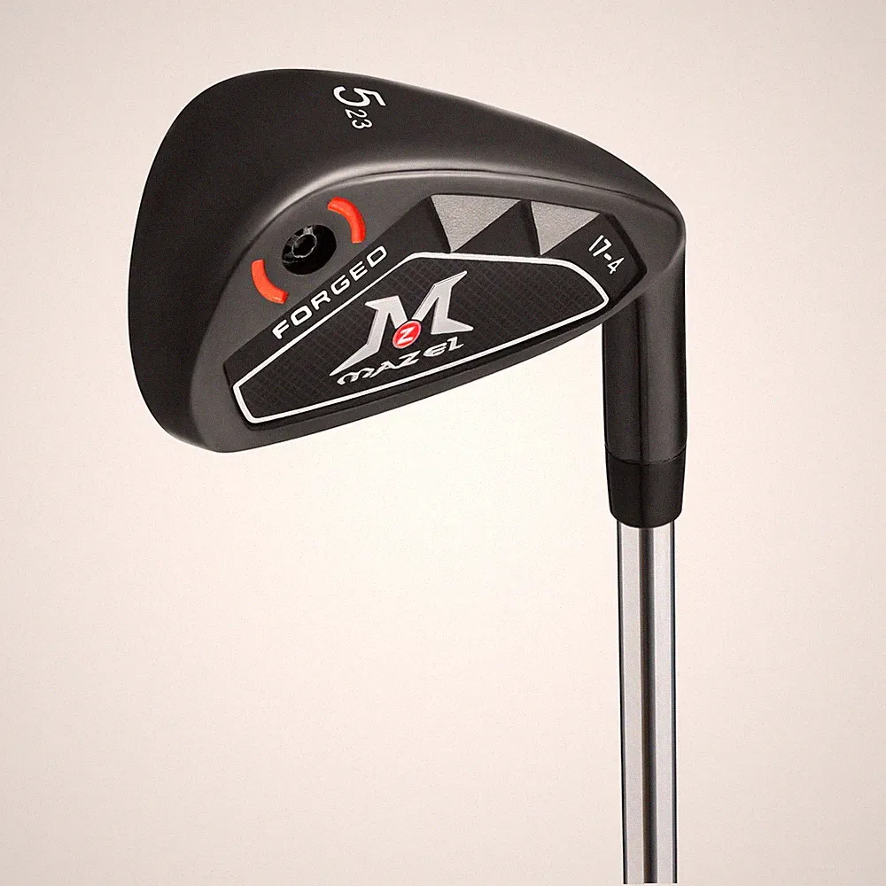 MAZEL Men Golf Iron Set 9PCS or 1,2,3,4,5,6,7,8,9,Pitching Wedge,Sand Wedge w...