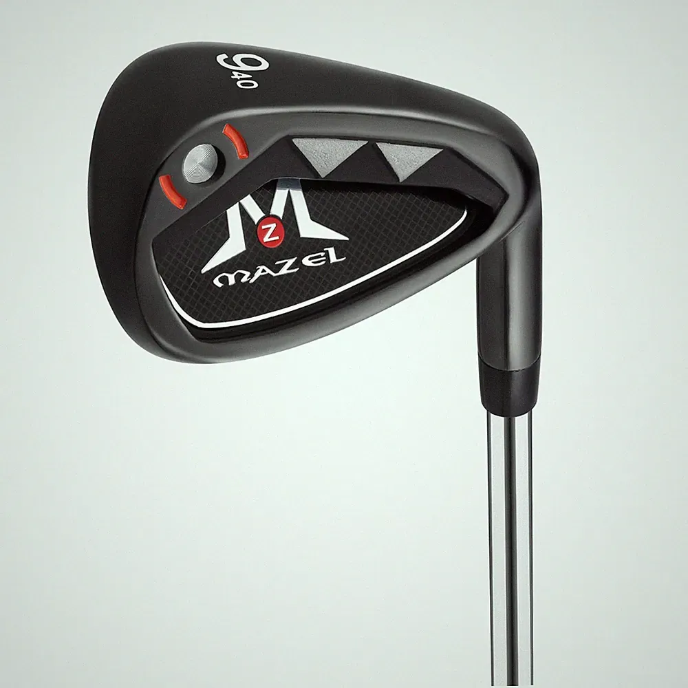 MAZEL Men Golf Iron Set (9PCS) or 1,2,3,4,5,6,7,8,9,Pitching Wedge,Sand Wedge wi