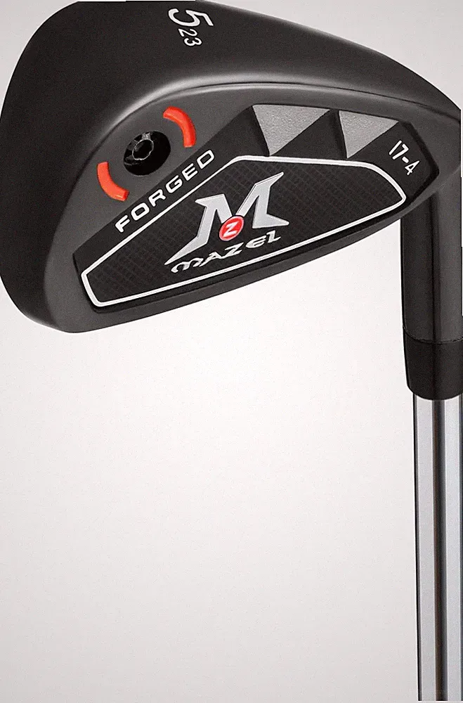 MAZEL Men Golf Iron Set (9PCS) or 1,2,3,4,5,6,7,8,9,Pitching Wedge,Sand Wedge wi