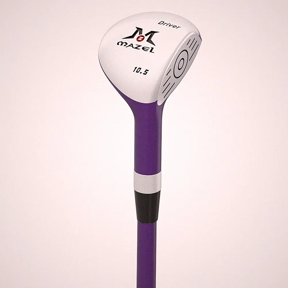 Mazel Mini Driver/Iron Golf Club Swing Training Aid, Swing Trainer For Practice_