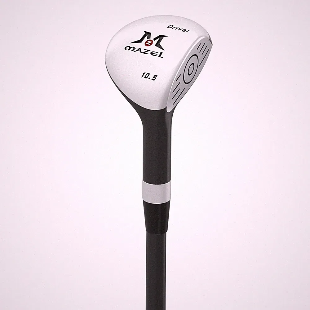 Mazel Mini Driver Iron Golf Club Swing Training Aid Swing Trainer Left Handed