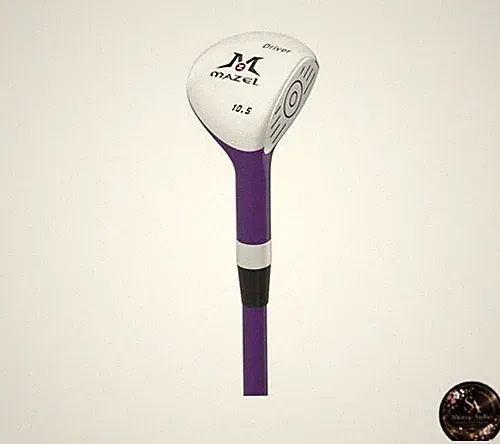 MAZEL Mini Driver/Iron Golf Club Swing Training Aid Swing Trainer Practice Swing