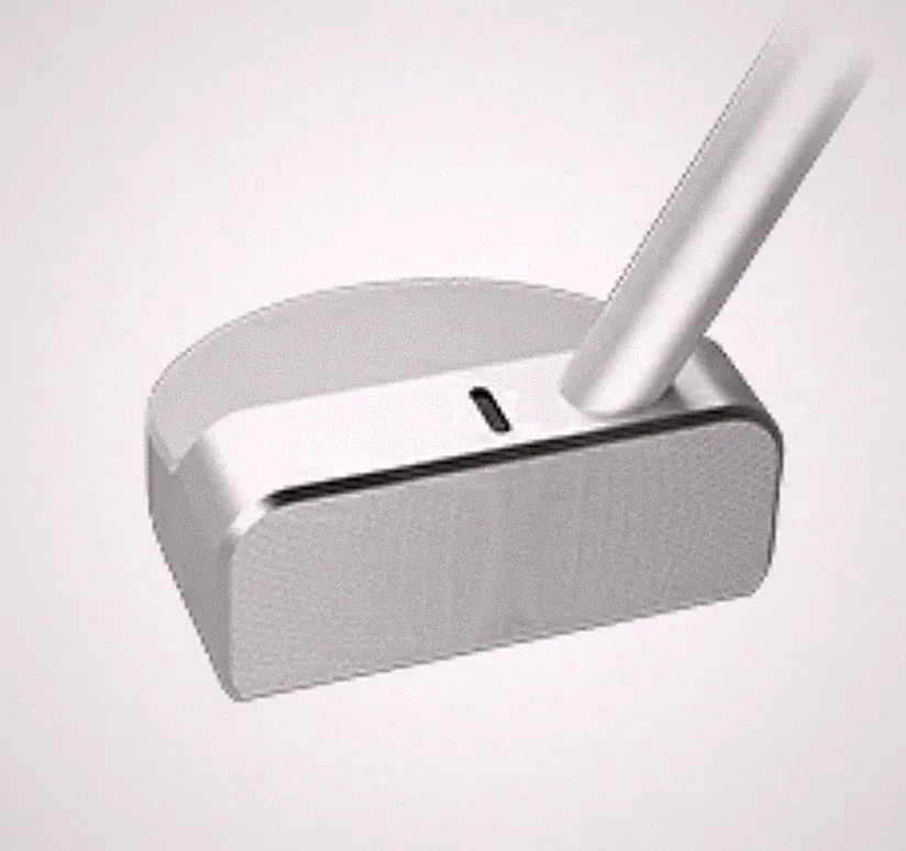 MAZEL MINI M01 Silver Putter Right Hand 34ich graphite shaft New