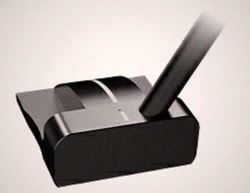 MAZEL MINI M04 Black Putter Right Hand 34ich graphite shaft New
